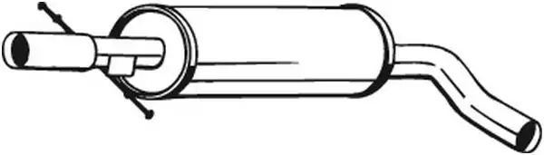 Silencieux central BOSAL 105-505