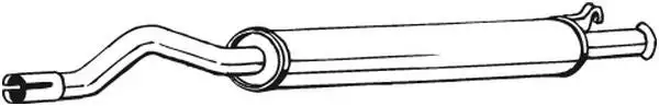 Silencieux central BOSAL 105-159