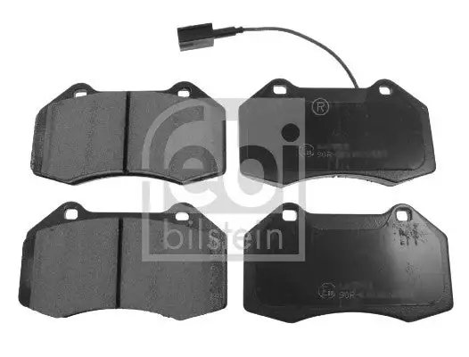 Jeu de 4 plaquettes de frein à disque FEBI BILSTEIN 116011