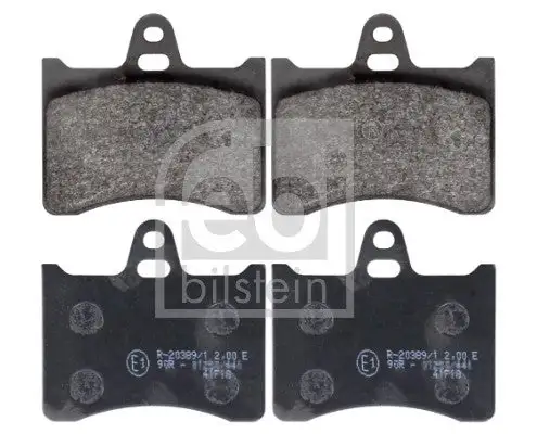 Jeu de 4 plaquettes de frein à disque FEBI BILSTEIN 116036