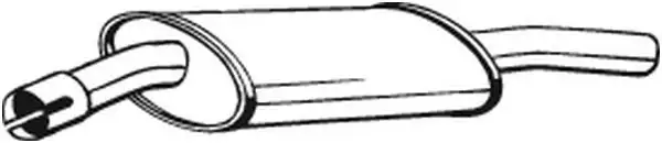 Silencieux central BOSAL 135-677
