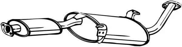 Silencieux central BOSAL 145-015