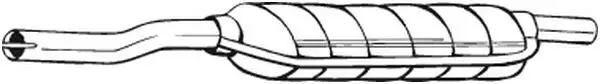Silencieux central BOSAL 148-762