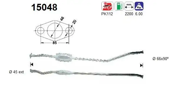 Catalyseur AS  15048