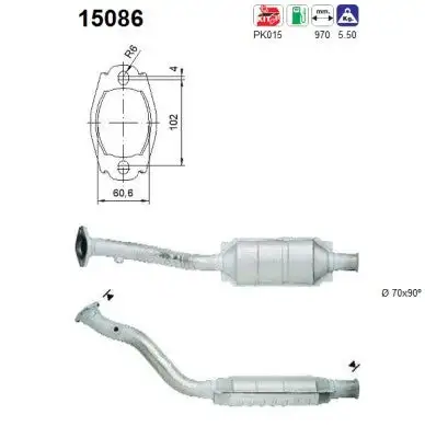 Catalyseur AS  15086