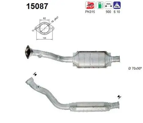 Catalyseur AS  15087