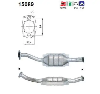 Catalyseur AS  15089