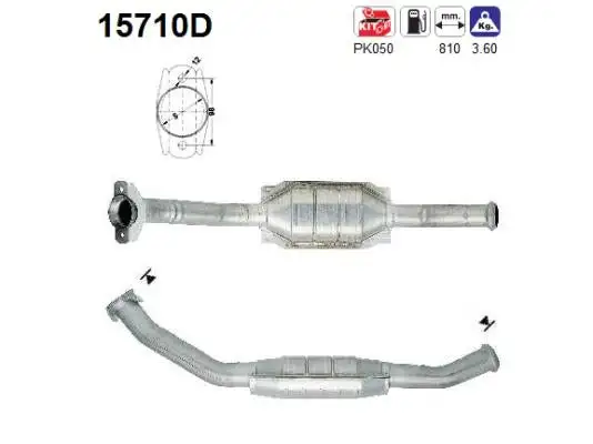 Catalyseur AS  15710D