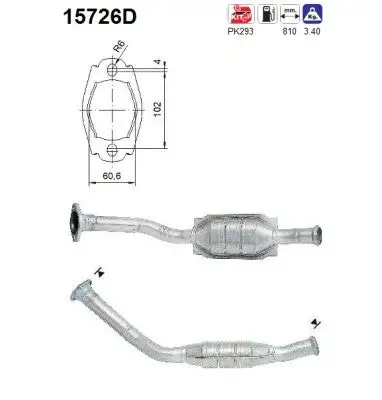 Catalyseur AS  15726D