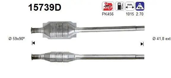 Catalyseur AS  15739D