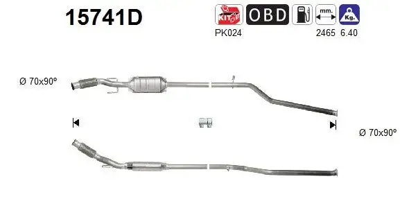 Catalyseur AS  15741D