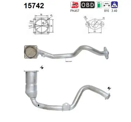 Catalyseur AS  15742