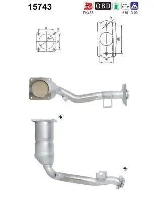 Catalyseur AS  15743