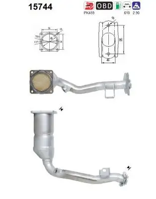 Catalyseur AS  15744