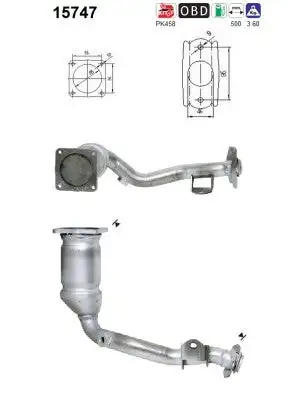 Catalyseur AS  15747