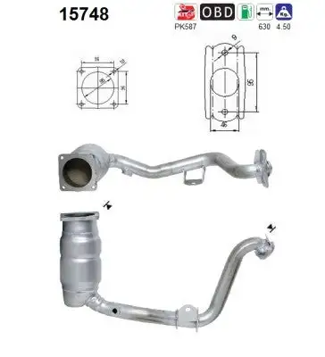 Catalyseur AS  15748