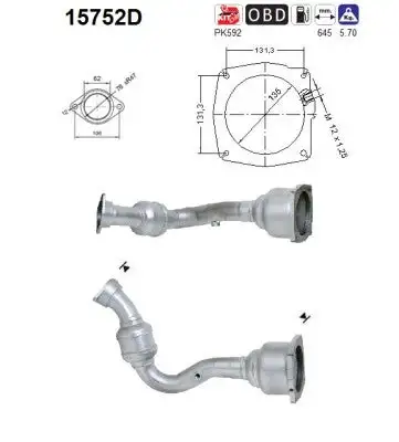 Catalyseur AS  15752D