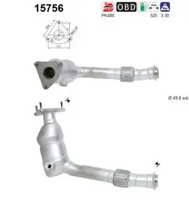 Catalyseur AS  15756