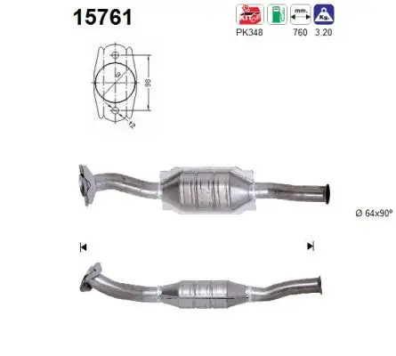 Catalyseur AS  15761