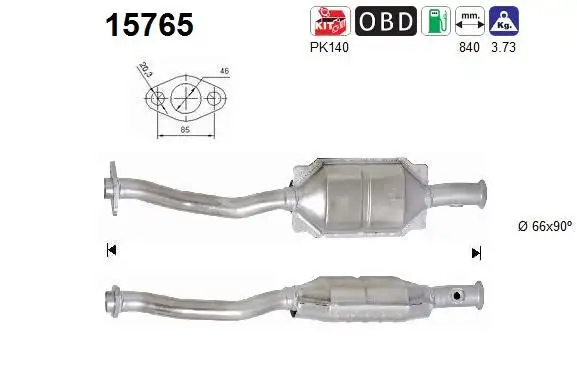 Catalyseur AS  15765