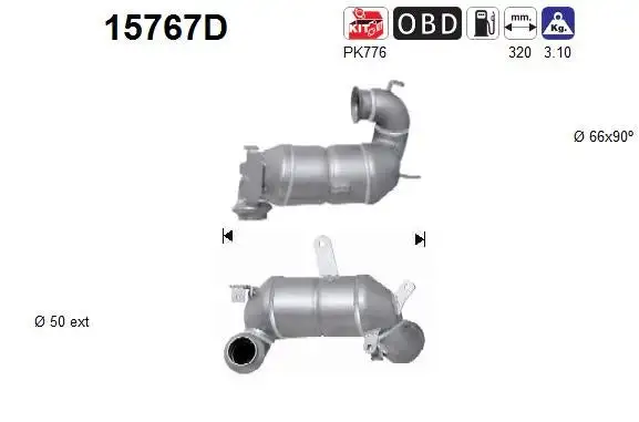 Catalyseur AS  15767D