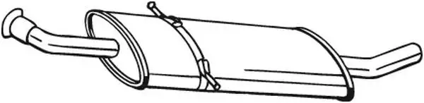 Silencieux central BOSAL 175-017