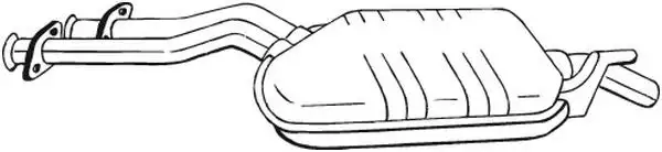 Silencieux central BOSAL 175-191