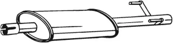 Silencieux central BOSAL 175-413