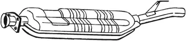 Silencieux central BOSAL 175-397