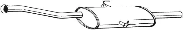 Silencieux central BOSAL 200-163