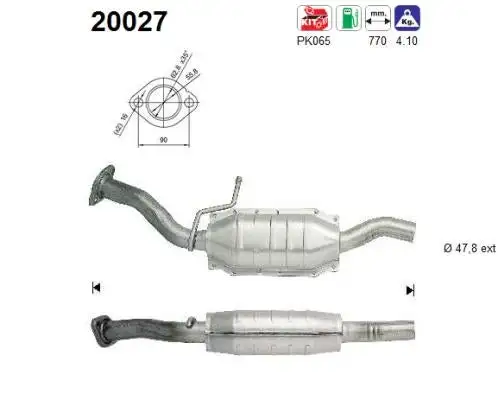 Catalyseur AS  20027