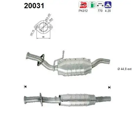 Catalyseur AS  20031