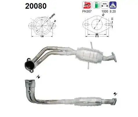 Catalyseur AS  20080