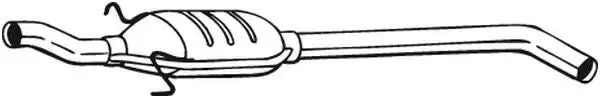 Silencieux central BOSAL 200-817