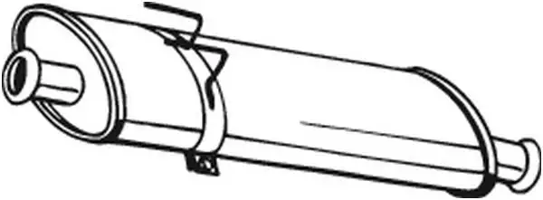 Silencieux central BOSAL 200-825