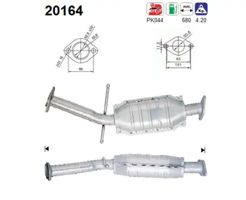 Catalyseur AS  20164