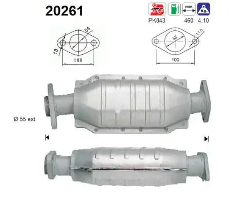 Catalyseur AS  20261