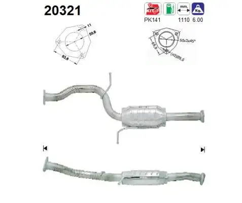 Catalyseur AS  20321