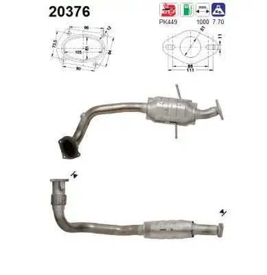Catalyseur AS  20376