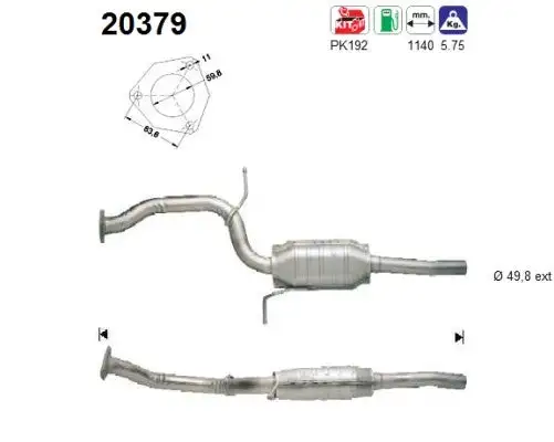 Catalyseur AS  20379