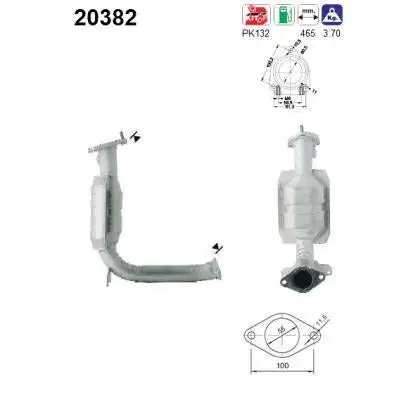 Catalyseur AS  20382
