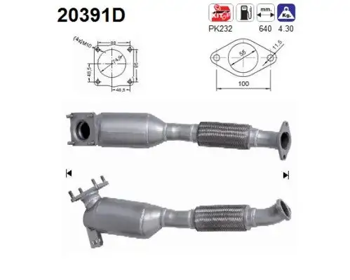 Catalyseur AS  20391D
