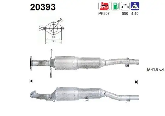 Catalyseur AS  20393