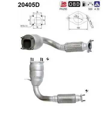 Catalyseur AS  20405D