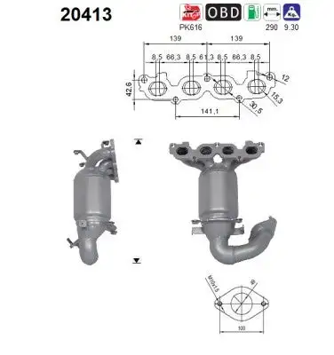 Catalyseur AS  20413