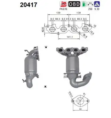 Catalyseur AS  20417