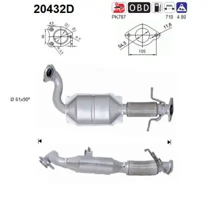 Catalyseur AS  20432D