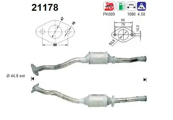 Catalyseur AS  21178