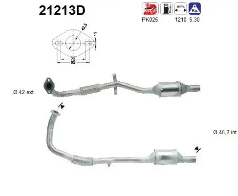 Catalyseur AS  21213D
