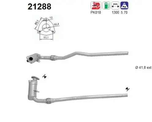 Catalyseur AS  21288